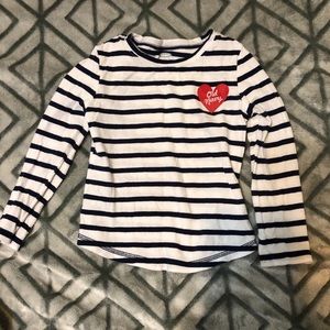 Girls striped shirt